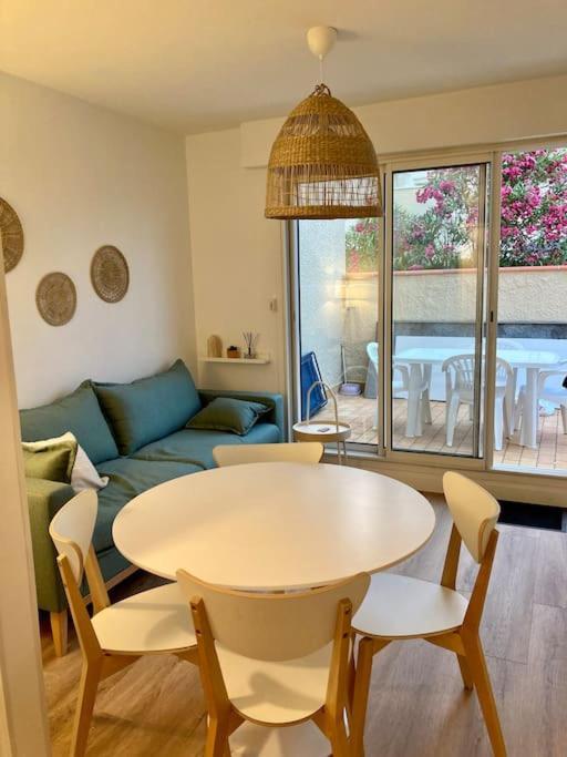 Le Grand Large 3 Pieces En Rez De Jardin, Avec Terrasse Et Acces Direct A La Plage A Pied Le Barcares Ngoại thất bức ảnh